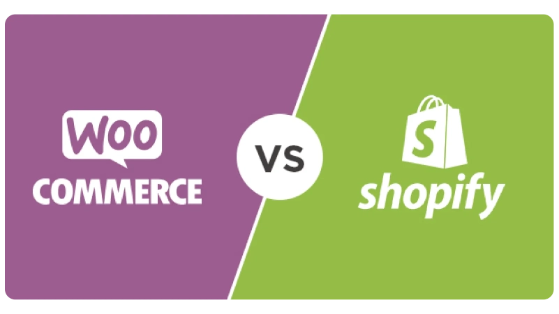 Comparaison e-commerce entre WooCommerce et Shopify : solutions de création de boutique en ligne, plateformes ecommerce performantes, choix du meilleur outil pour vendre sur internet.